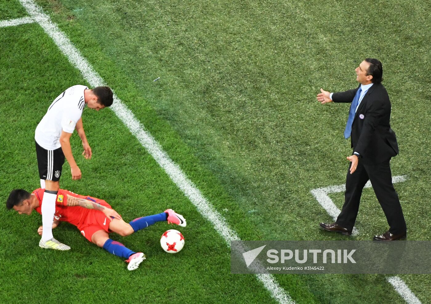 Football. 2017 FIFA Confederations Cup. Final match
