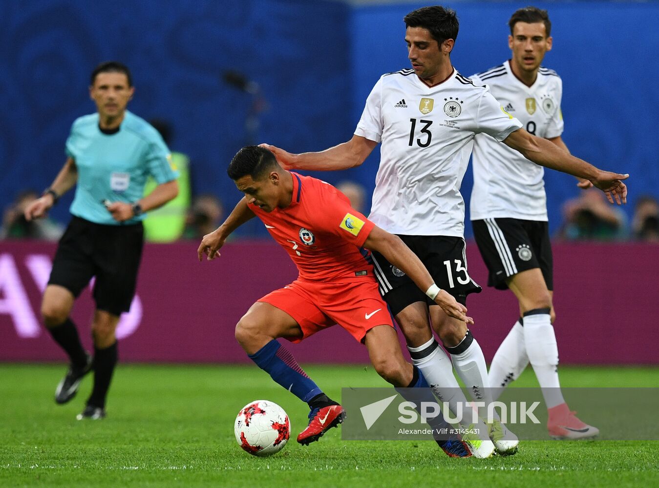 Football. 2017 FIFA Confederations Cup. Final match