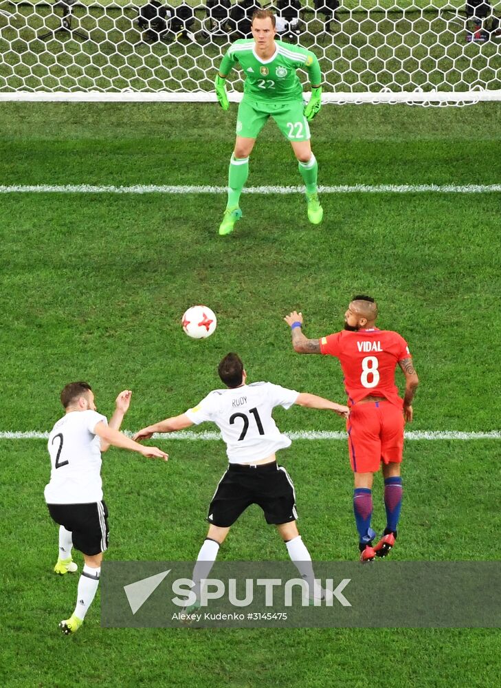 Football. 2017 FIFA Confederations Cup. Final match