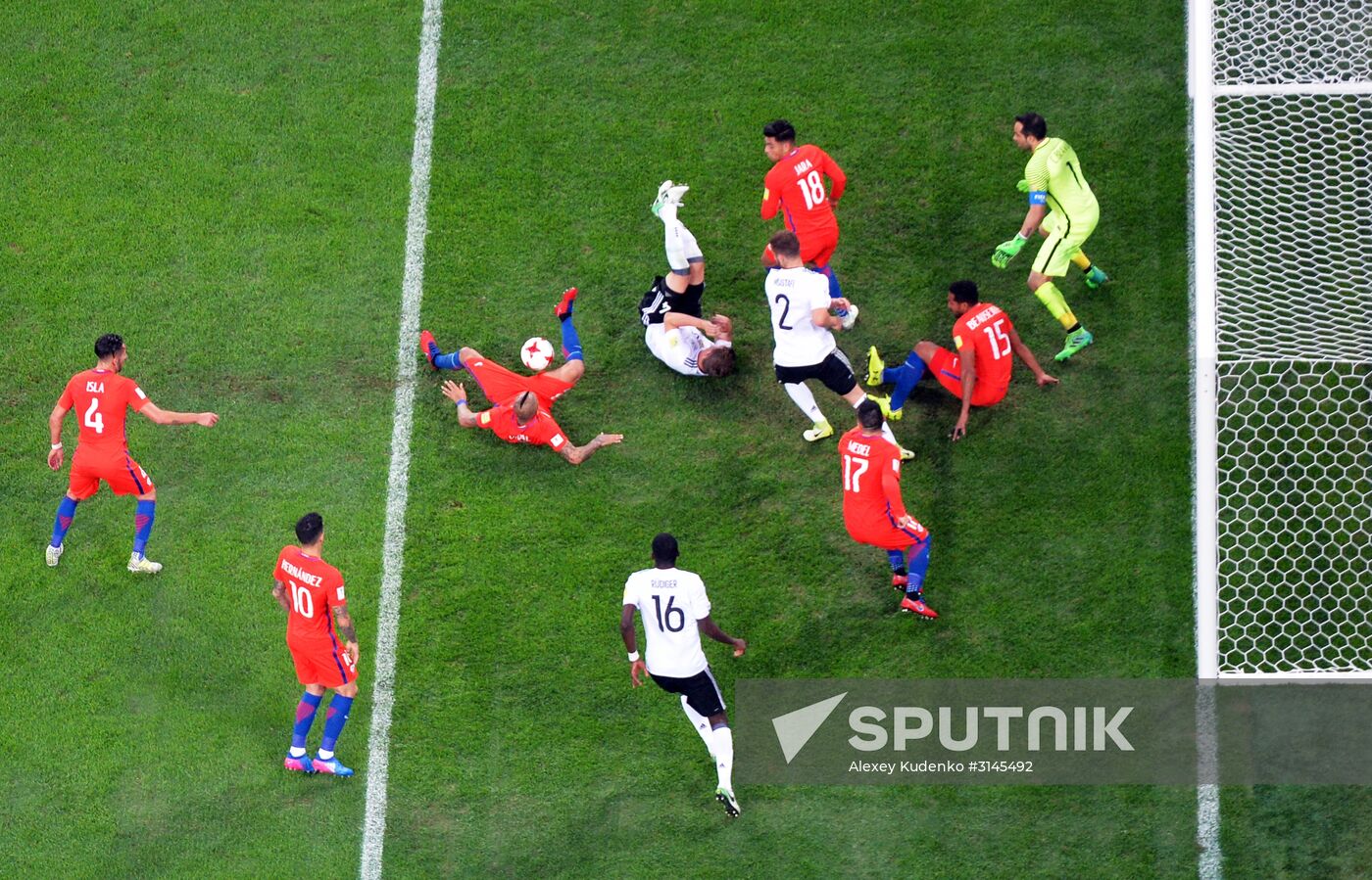Football. 2017 FIFA Confederations Cup. Final match