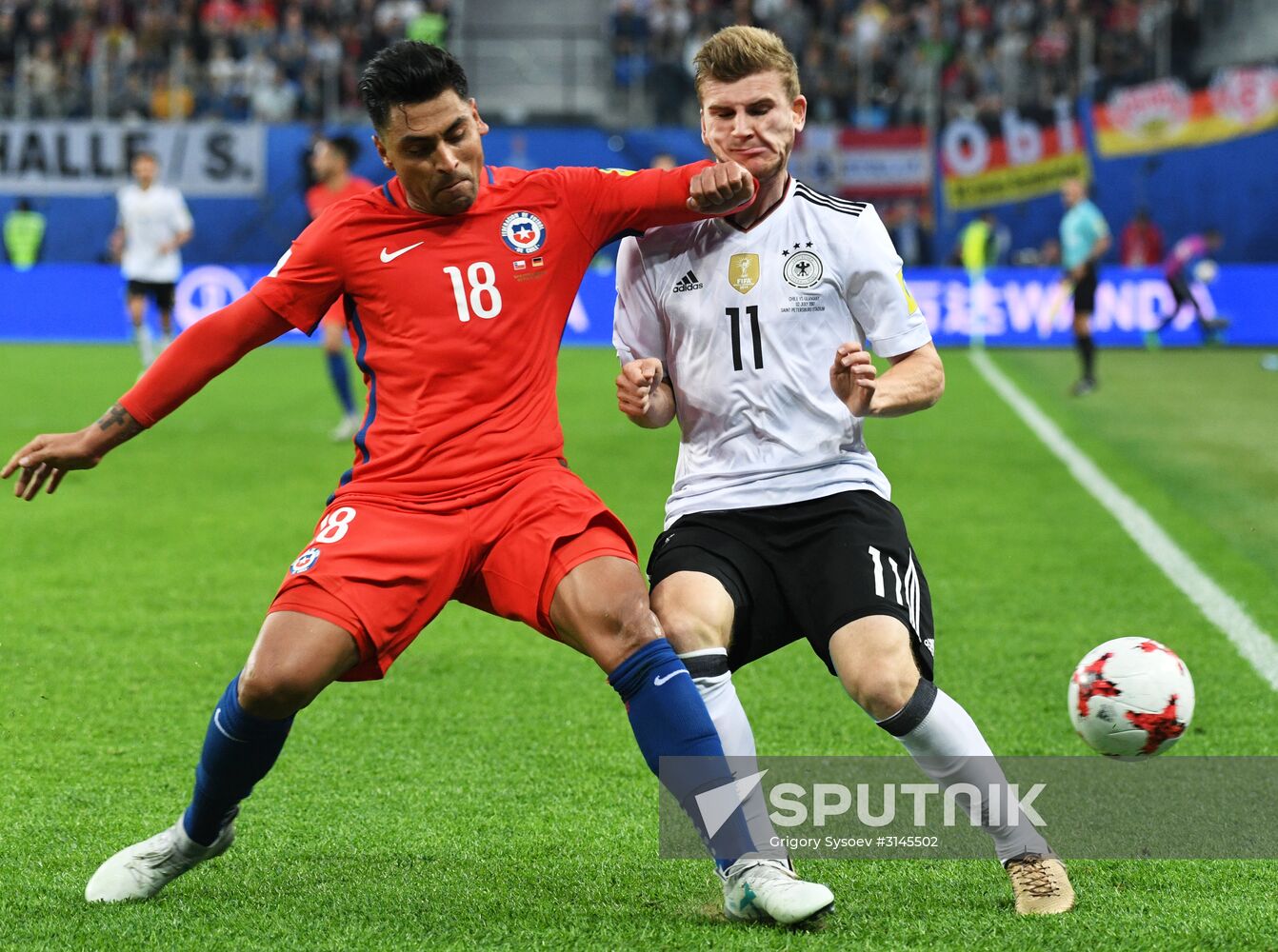 Football. 2017 FIFA Confederations Cup. Final match