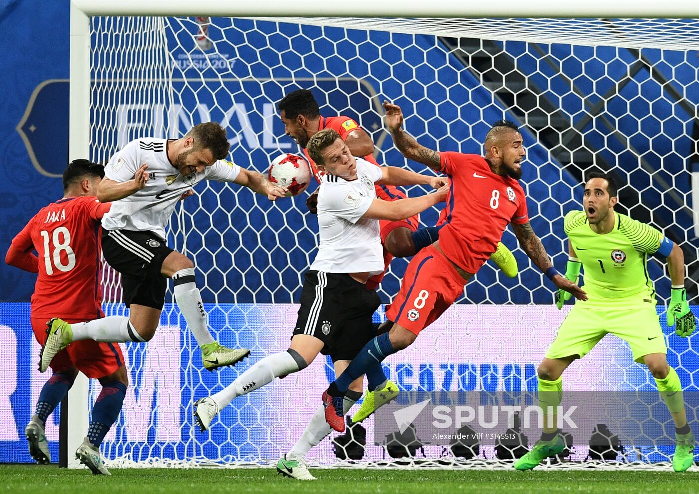Football. 2017 FIFA Confederations Cup. Final match