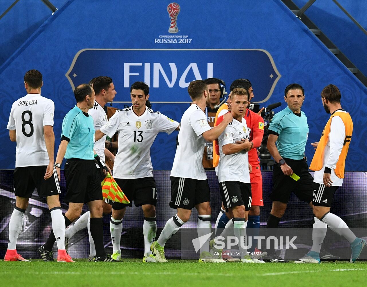 Football. 2017 FIFA Confederations Cup. Final match