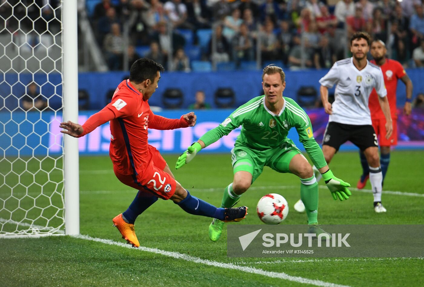 Football. 2017 FIFA Confederations Cup. Final match