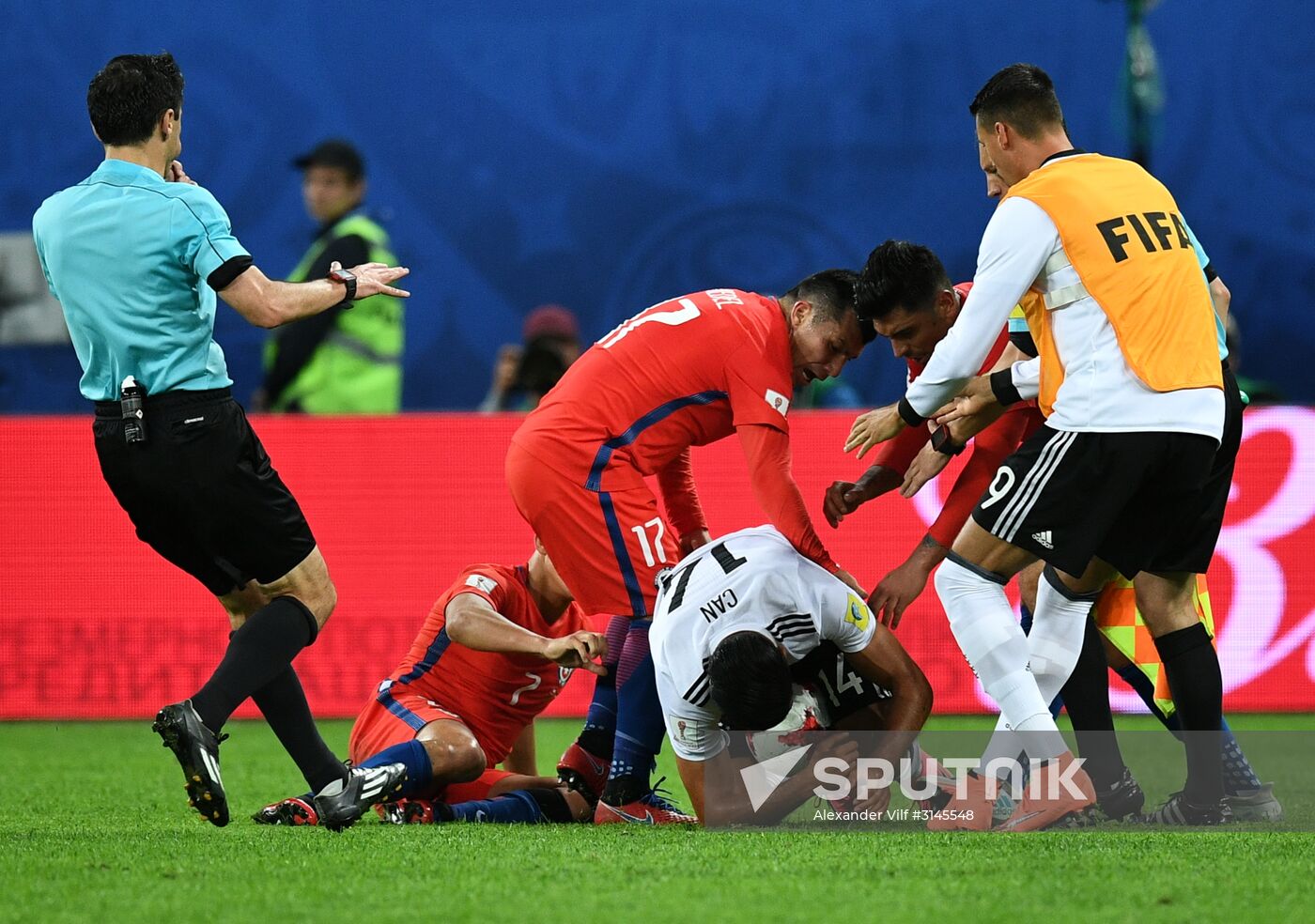 Football. 2017 FIFA Confederations Cup. Final match