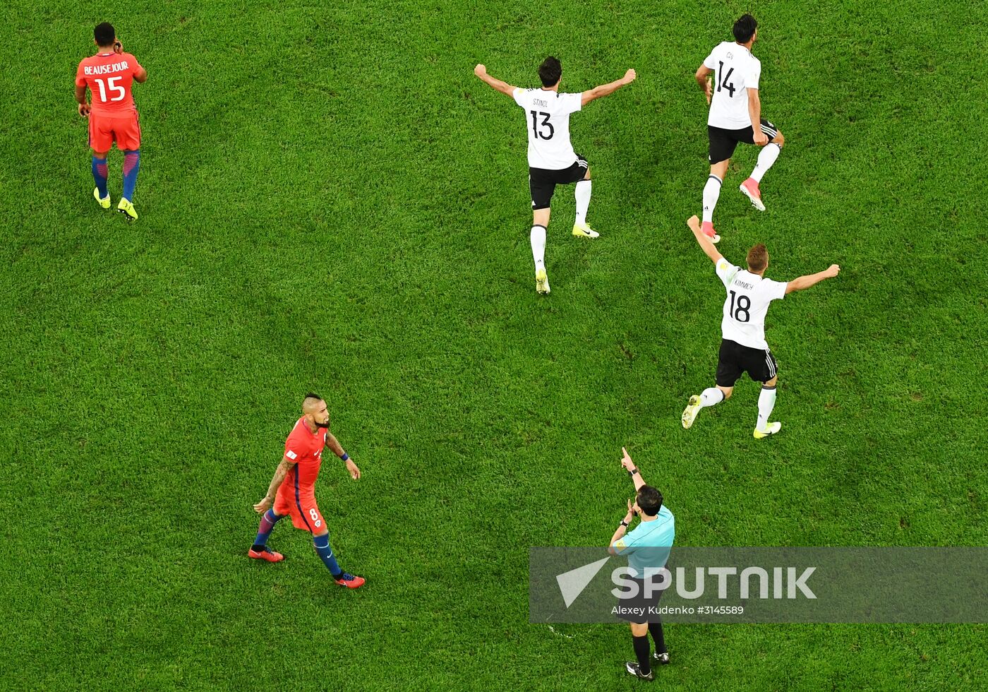 Football. 2017 FIFA Confederations Cup. Final match