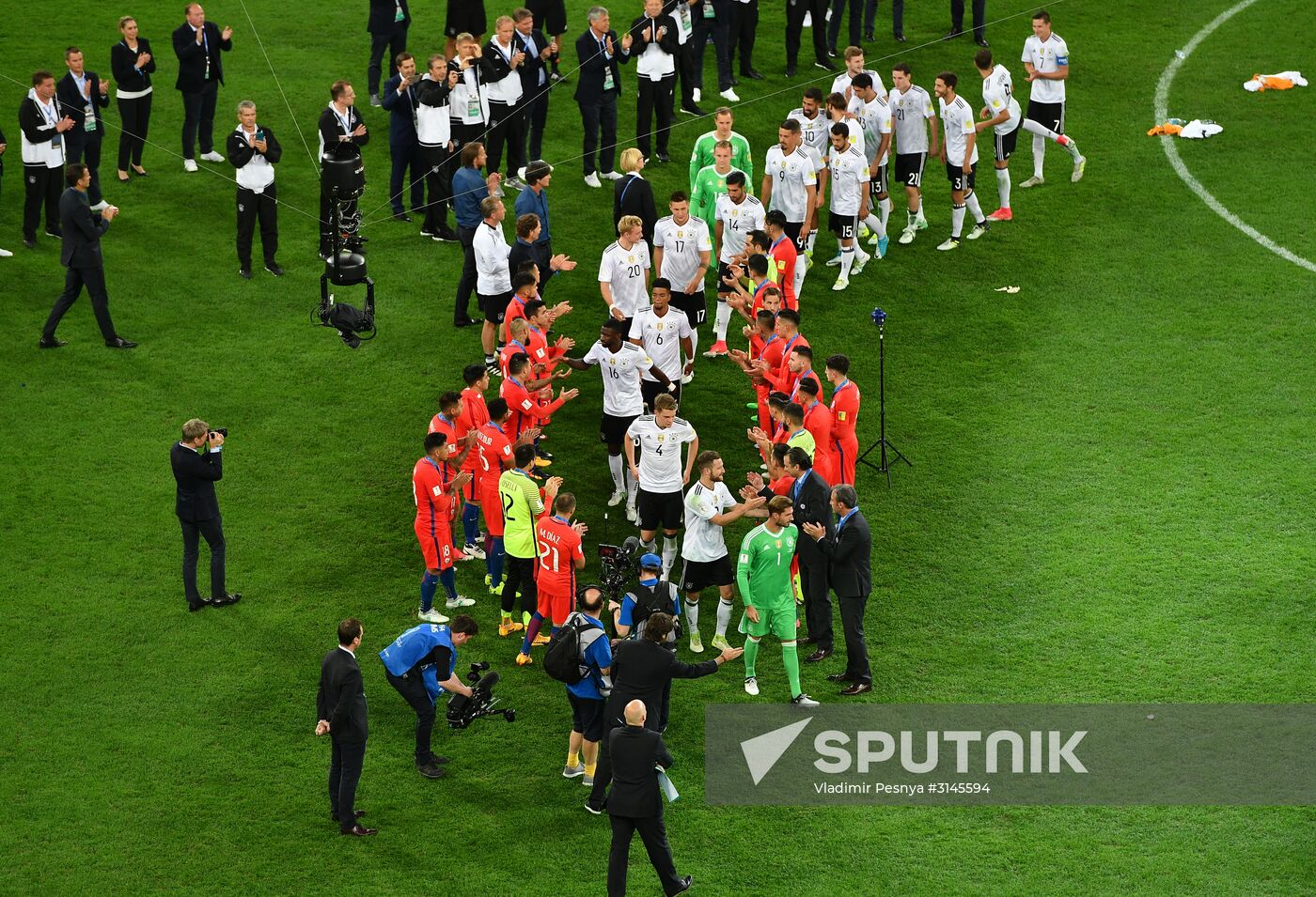 Football. 2017 FIFA Confederations Cup. Final match