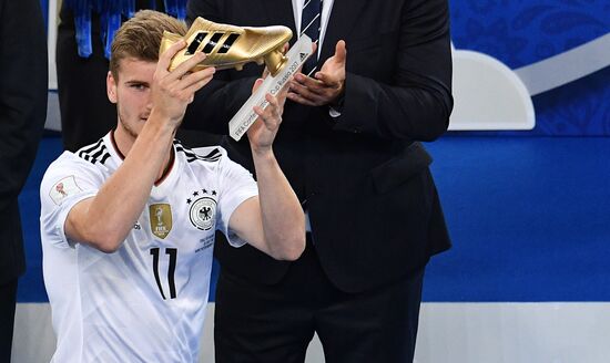 Football. 2017 FIFA Confederations Cup. Medal ceremony