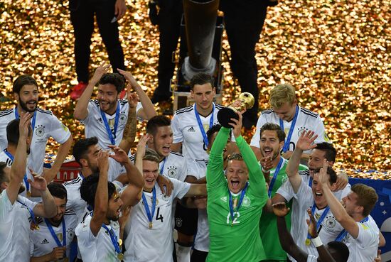 Football. 2017 FIFA Confederations Cup. Medal ceremony