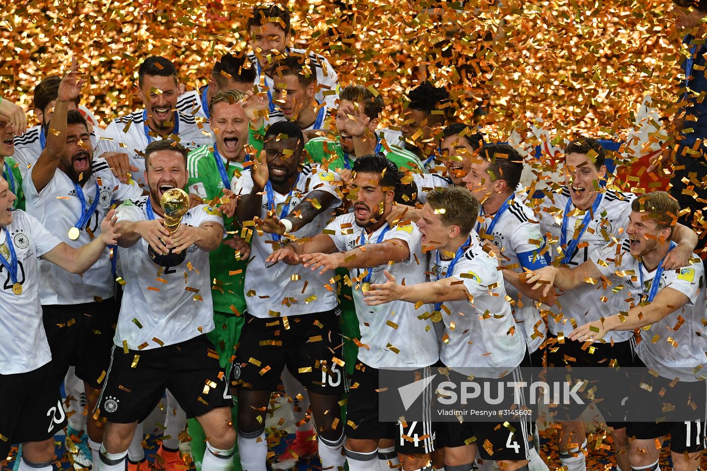 Football. 2017 FIFA Confederations Cup. Medal ceremony