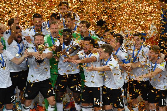 Football. 2017 FIFA Confederations Cup. Medal ceremony