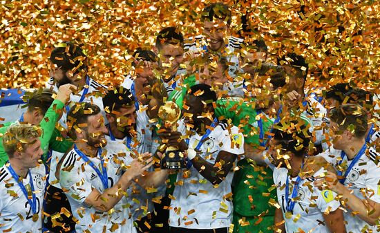 Football. 2017 FIFA Confederations Cup. Medal ceremony