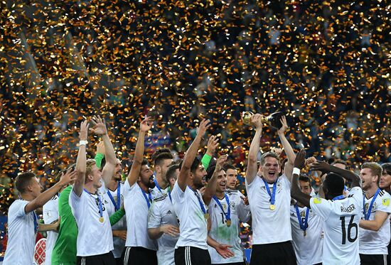 Football. 2017 FIFA Confederations Cup. Medal ceremony