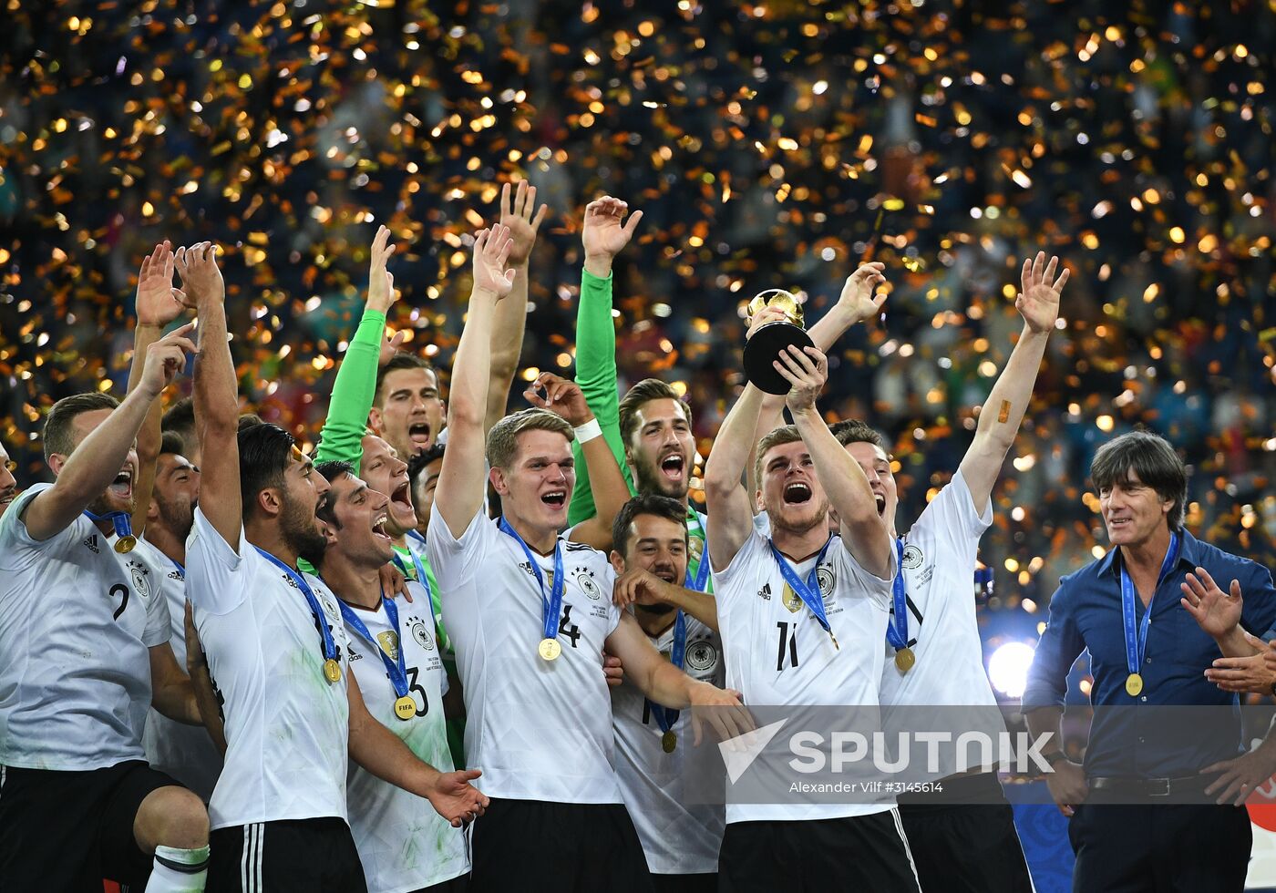 Football. 2017 FIFA Confederations Cup. Medal ceremony