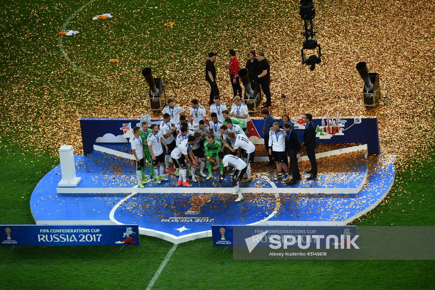 Football. 2017 FIFA Confederations Cup. Medal ceremony