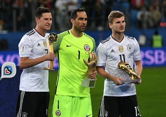 Football. 2017 FIFA Confederations Cup. Medal ceremony