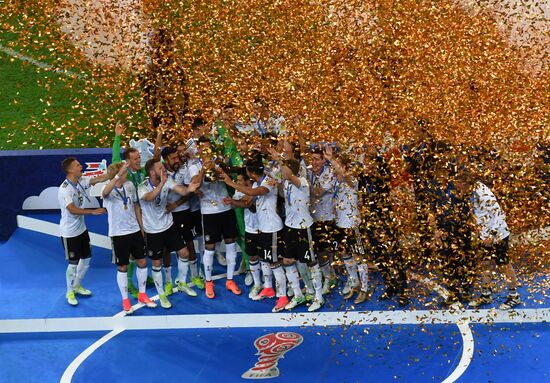 Football. 2017 FIFA Confederations Cup. Medal ceremony