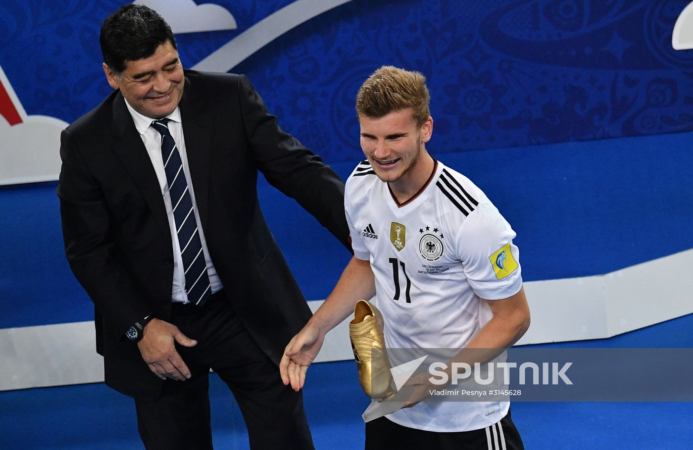 Football. 2017 FIFA Confederations Cup. Medal ceremony