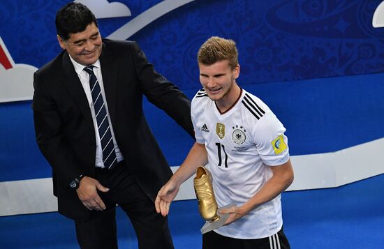 Football. 2017 FIFA Confederations Cup. Medal ceremony