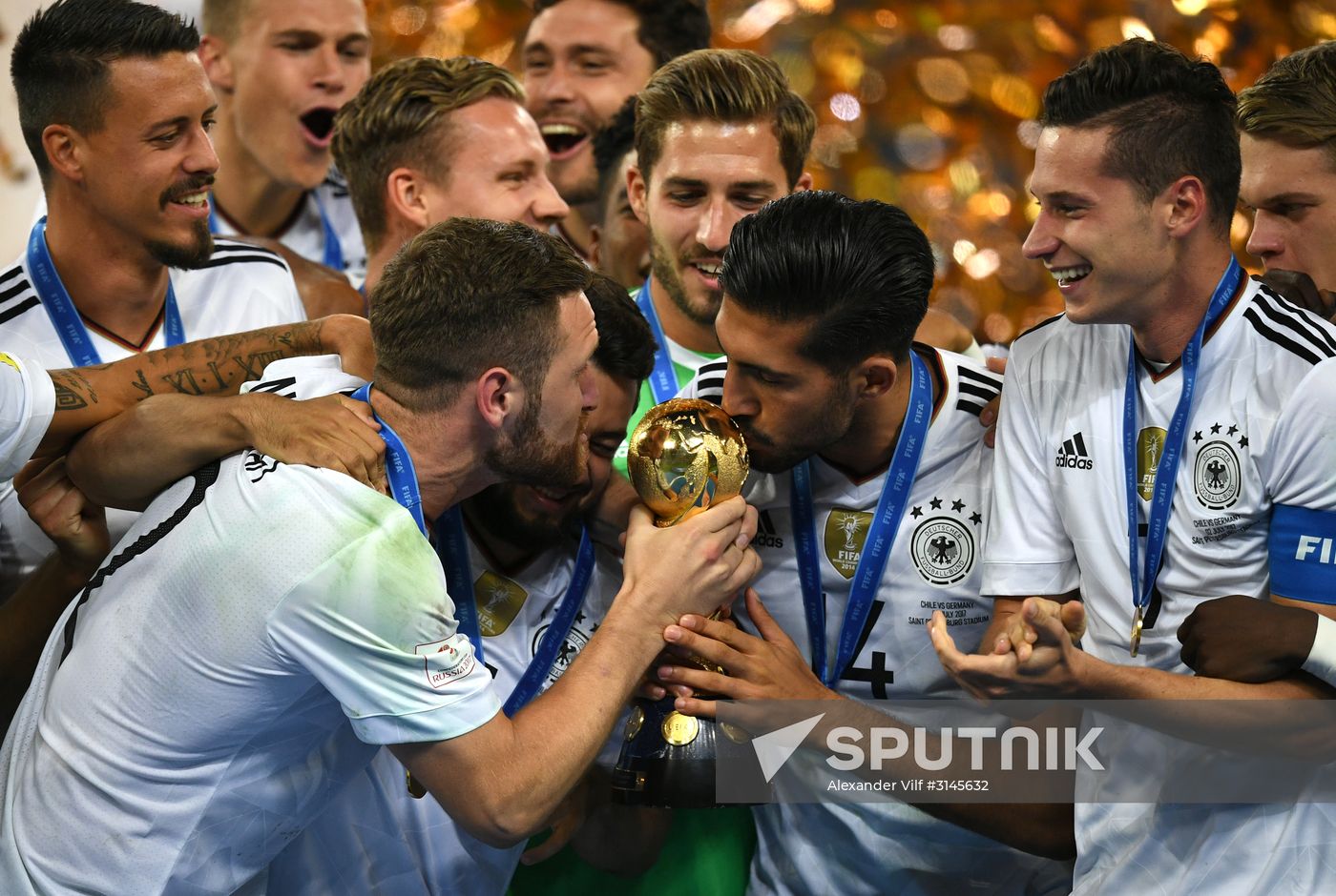 Football. 2017 FIFA Confederations Cup. Medal ceremony