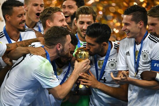 Football. 2017 FIFA Confederations Cup. Medal ceremony