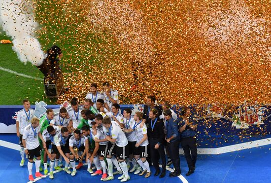 Football. 2017 FIFA Confederations Cup. Medal ceremony