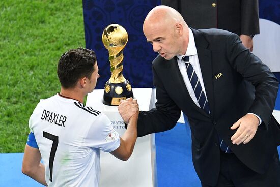 Football. 2017 FIFA Confederations Cup. Medal ceremony