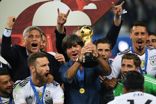 Football. 2017 FIFA Confederations Cup. Medal ceremony