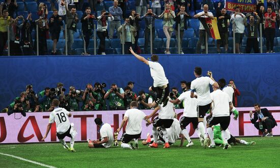 Football. 2017 FIFA Confederations Cup. Medal ceremony