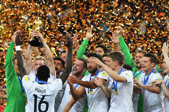 Football. 2017 FIFA Confederations Cup. Medal ceremony