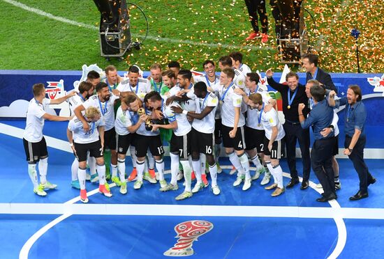 Football. 2017 FIFA Confederations Cup. Medal ceremony