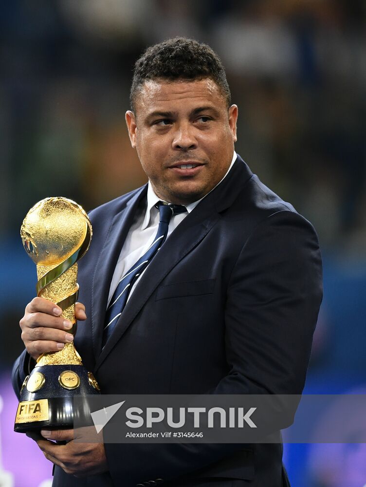 Football. 2017 FIFA Confederations Cup. Medal ceremony