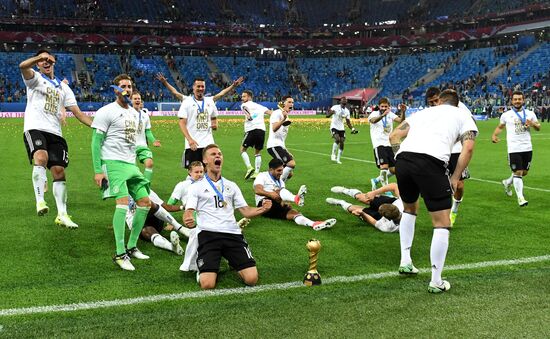 Football. 2017 FIFA Confederations Cup. Medal ceremony