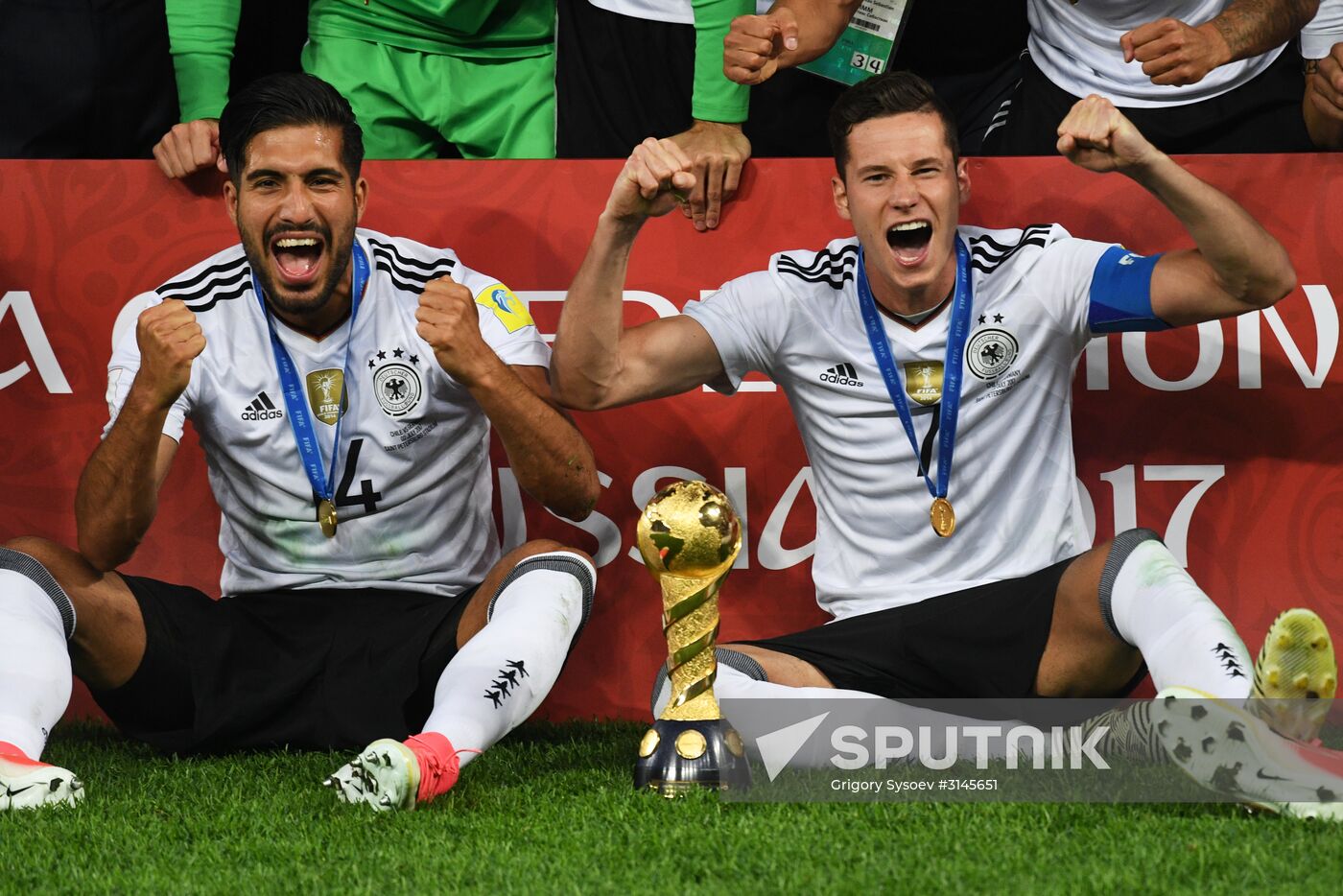 Football. 2017 FIFA Confederations Cup. Medal ceremony