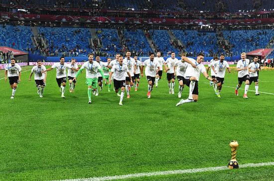 Football. 2017 FIFA Confederations Cup. Medal ceremony