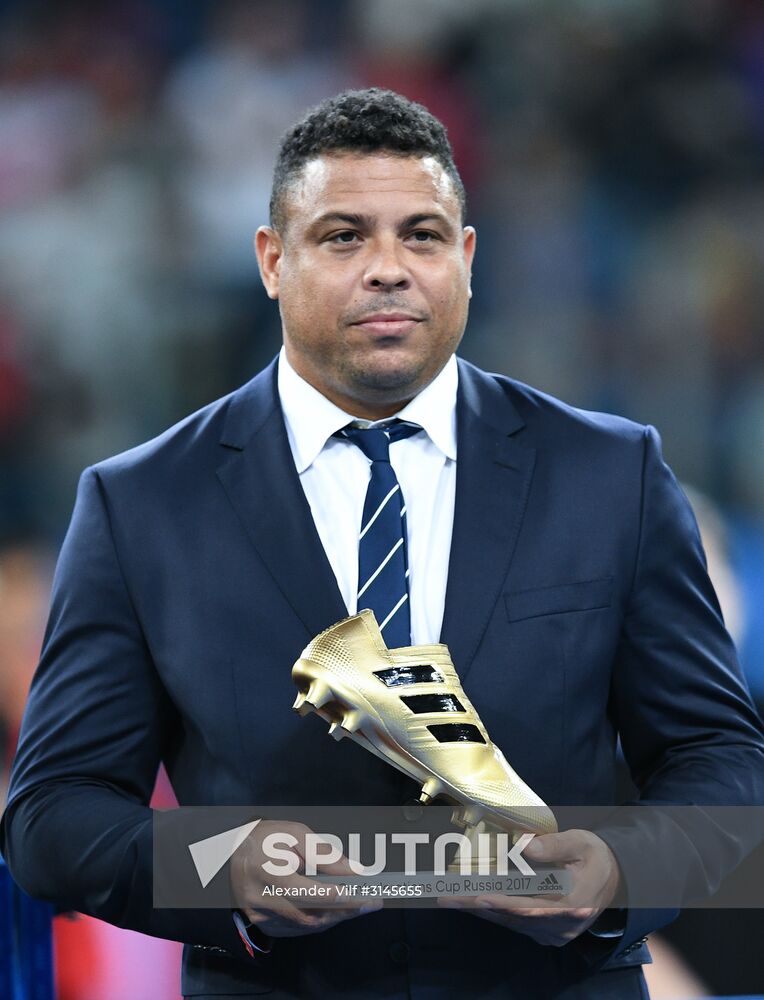 Football. 2017 FIFA Confederations Cup. Medal ceremony