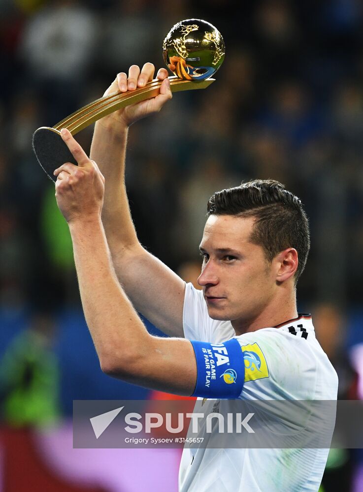 Football. 2017 FIFA Confederations Cup. Medal ceremony