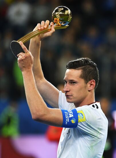 Football. 2017 FIFA Confederations Cup. Medal ceremony