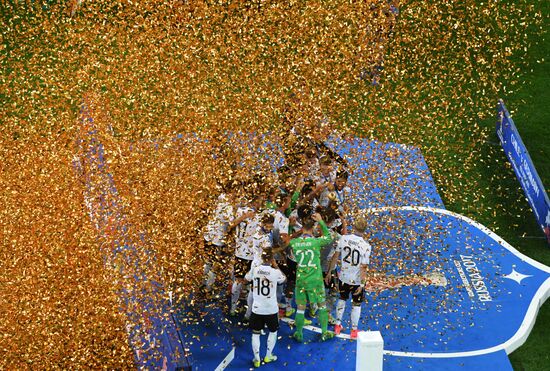 Football. 2017 FIFA Confederations Cup. Medal ceremony