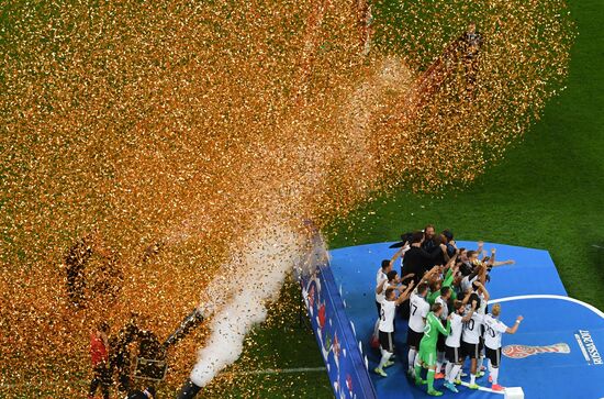 Football. 2017 FIFA Confederations Cup. Medal ceremony