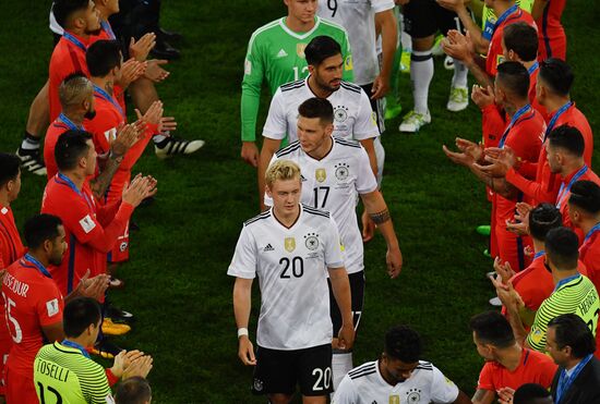 Football. 2017 FIFA Confederations Cup. Medal ceremony