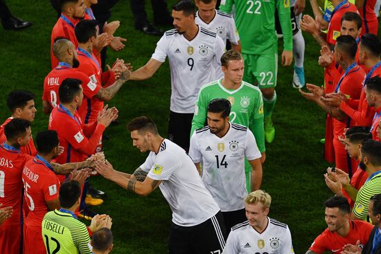 Football. 2017 FIFA Confederations Cup. Medal ceremony