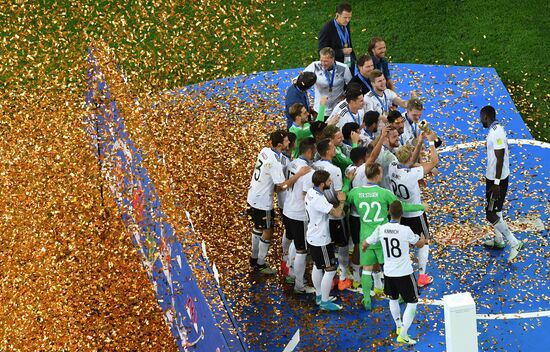 Football. 2017 FIFA Confederations Cup. Medal ceremony