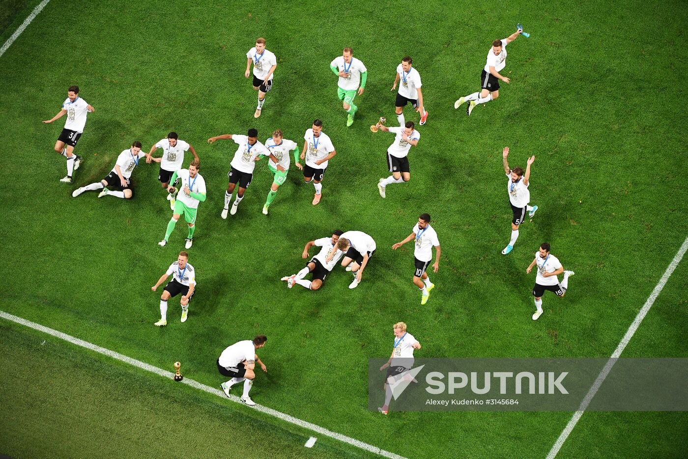 Football. 2017 FIFA Confederations Cup. Medal ceremony