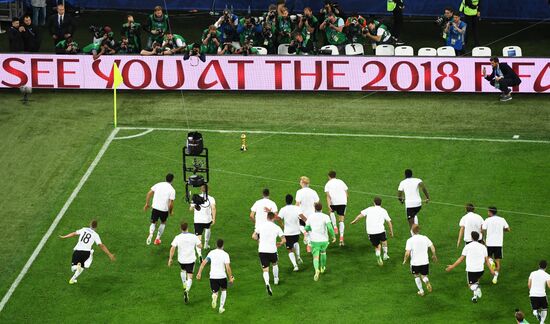 Football. 2017 FIFA Confederations Cup. Medal ceremony