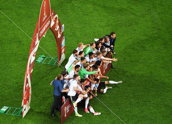 Football. 2017 FIFA Confederations Cup. Medal ceremony