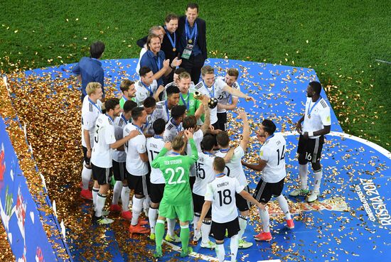 Football. 2017 FIFA Confederations Cup. Medal ceremony