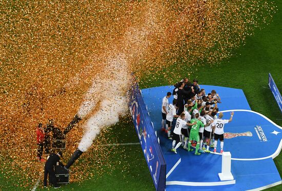 Football. 2017 FIFA Confederations Cup. Medal ceremony