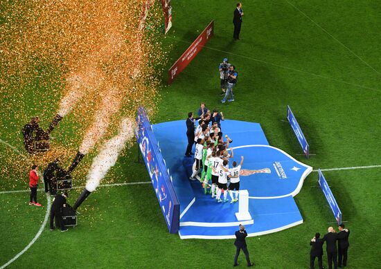 Football. 2017 FIFA Confederations Cup. Medal ceremony