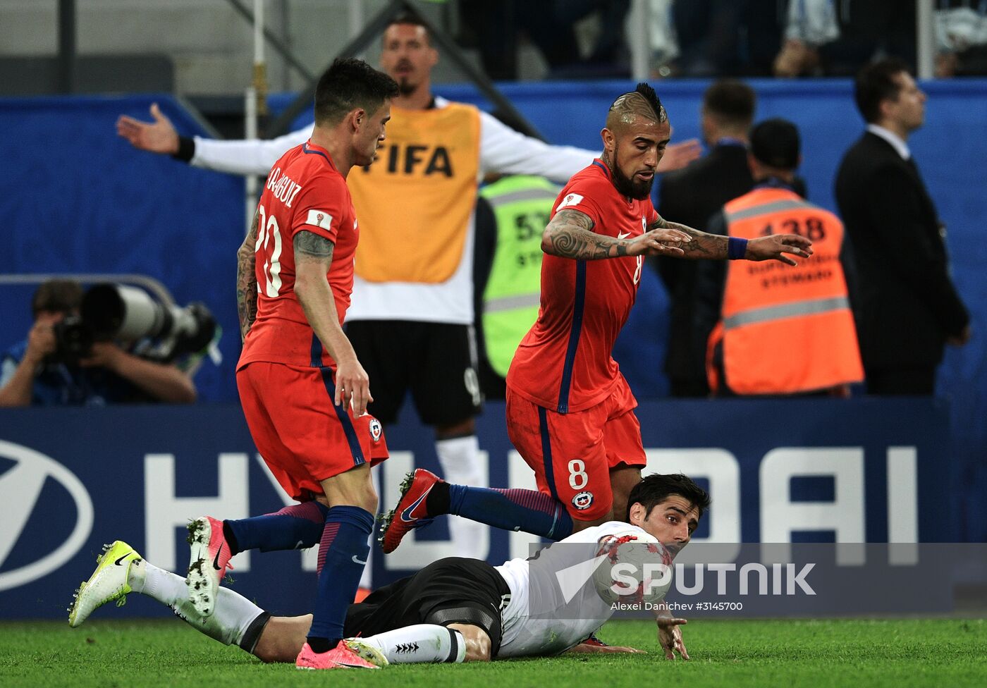 Football. 2017 FIFA Confederations Cup. Final match